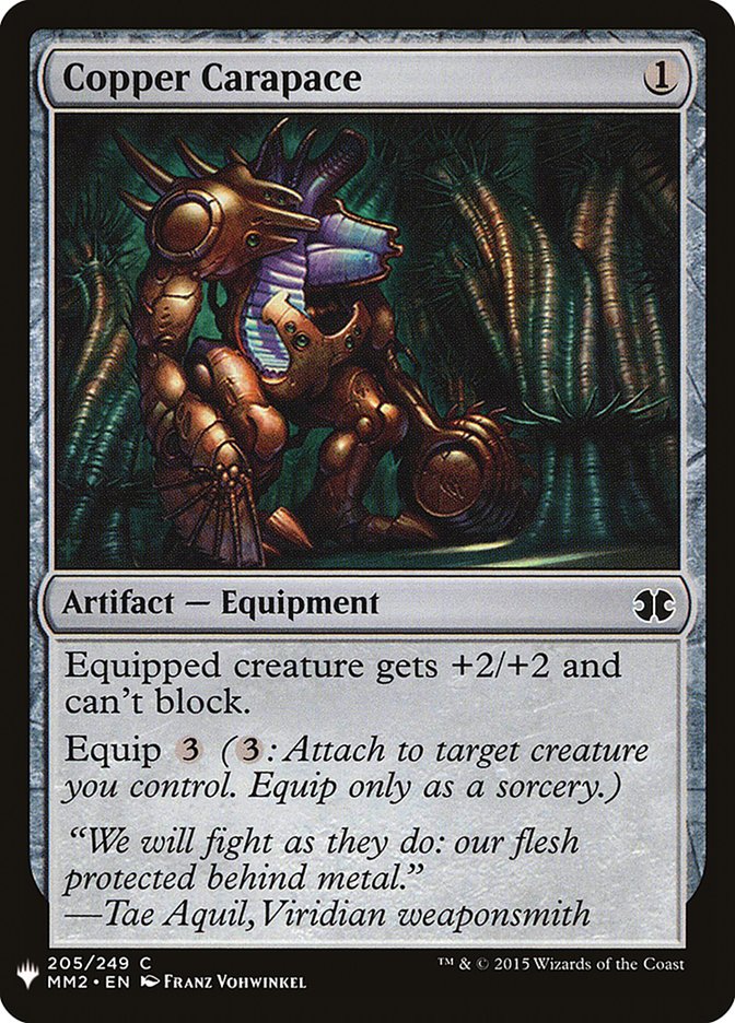 Copper Carapace [Mystery Booster] (MB1 1565)
