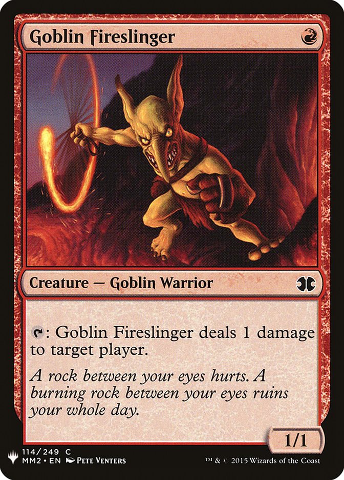 Goblin Fireslinger [Mystery Booster] (MB1 953)