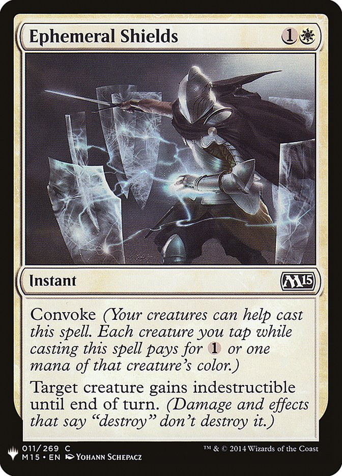 Ephemeral Shields [Mystery Booster] (MB1 95)