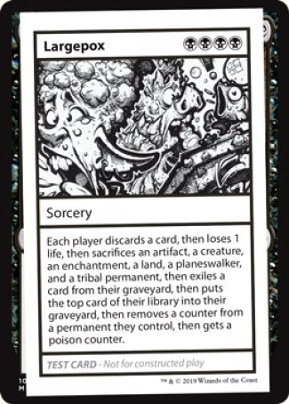 Largepox (2021 Edition) [Mystery Booster Playtest Cards] (CMB1 44)