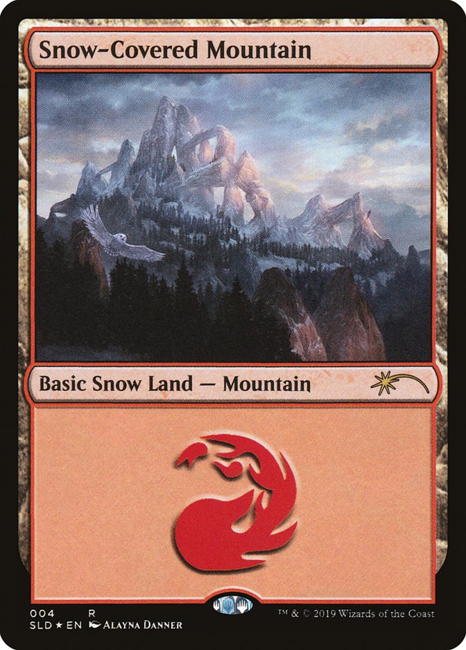 Snow-Covered Mountain [Secret Lair Drop Series] (SLD 4)
