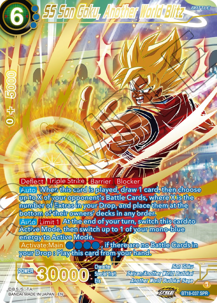 SS Son Goku, Another World Blitz (BT18-037) [Dawn of the Z-Legends]
