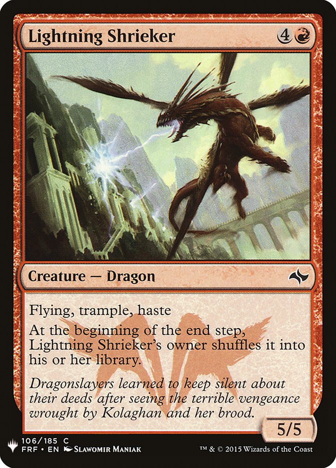 Lightning Shrieker [Mystery Booster] (MB1 1003)