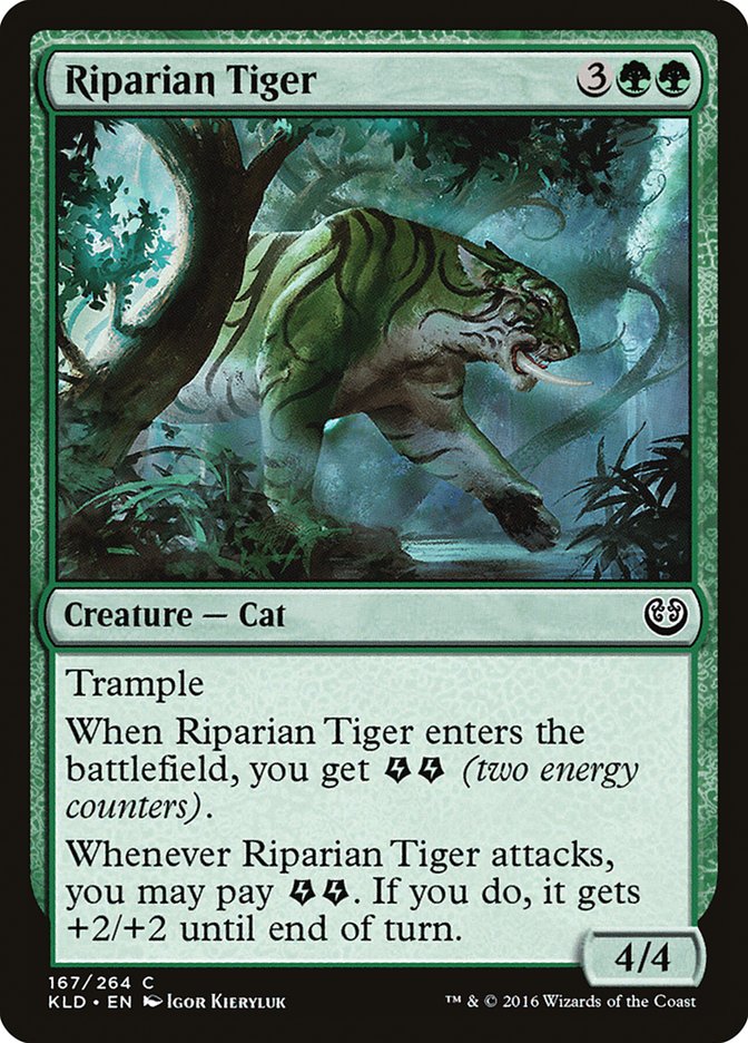 Riparian Tiger [Kaladesh] (KLD 167)