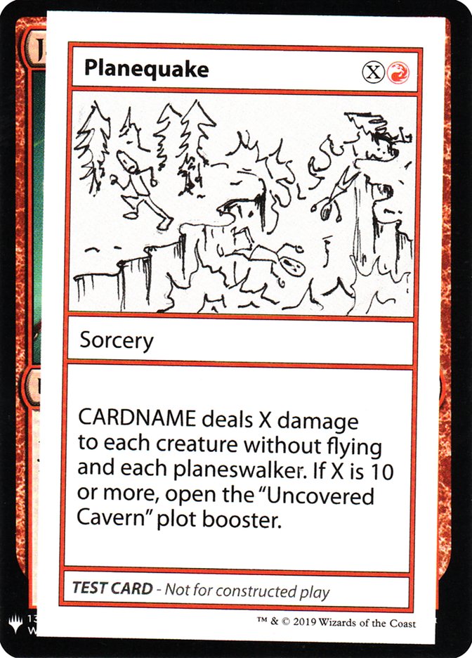 Planequake [Mystery Booster Playtest Cards] (CMB1 59)
