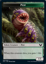 Inkling // Pest Token [Strixhaven: School of Mages Tokens] (TSTX 4 // 5)
