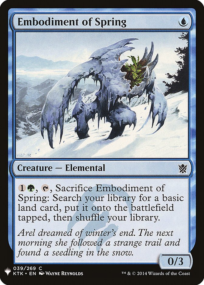 Embodiment of Spring [Mystery Booster] (MB1 362)