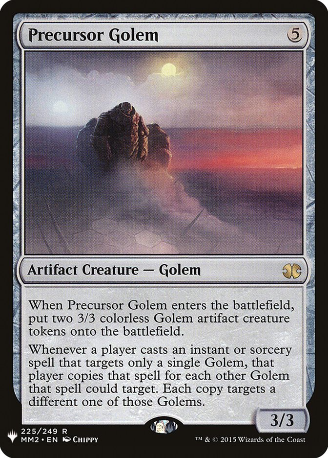 Precursor Golem [Mystery Booster] (MB1 1621)