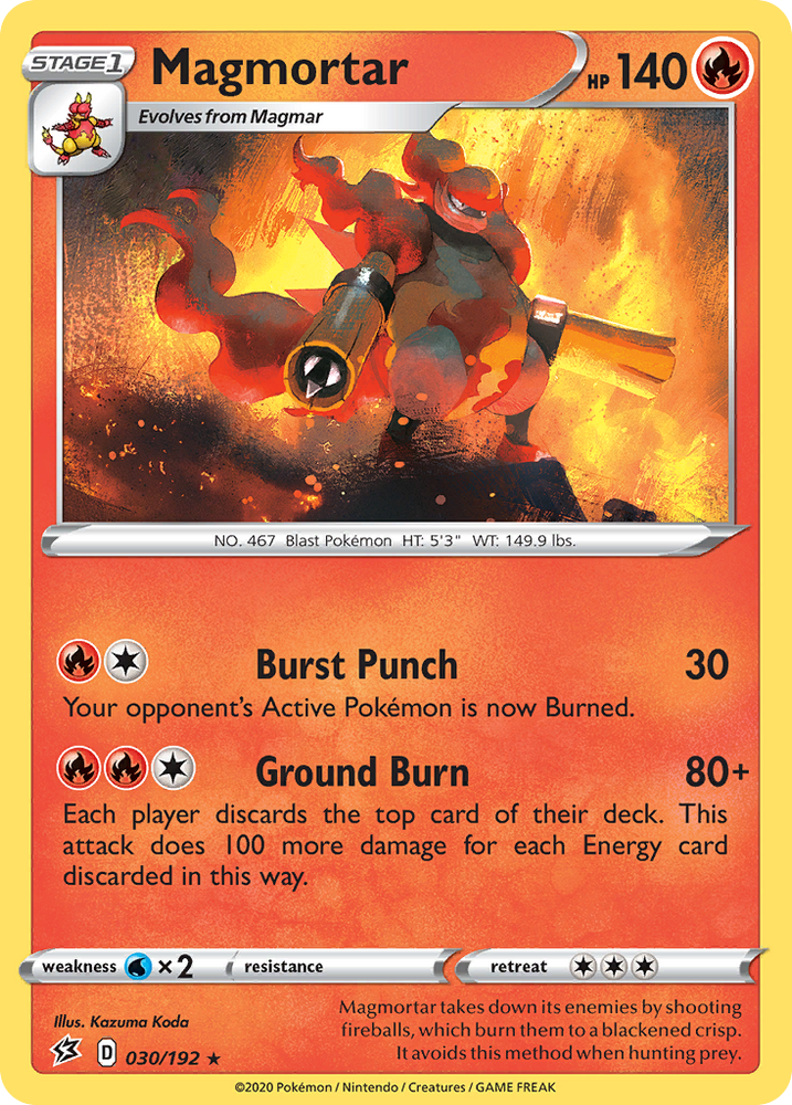 Magmortar (30/192) [Sword & Shield: Rebel Clash]