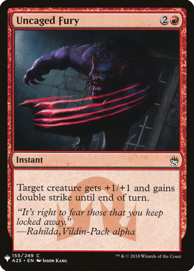 Uncaged Fury [Mystery Booster] (MB1 1087)