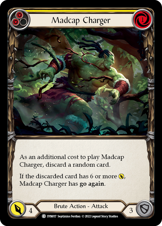 Madcap Charger [DYN017] (Dynasty)  Rainbow Foil