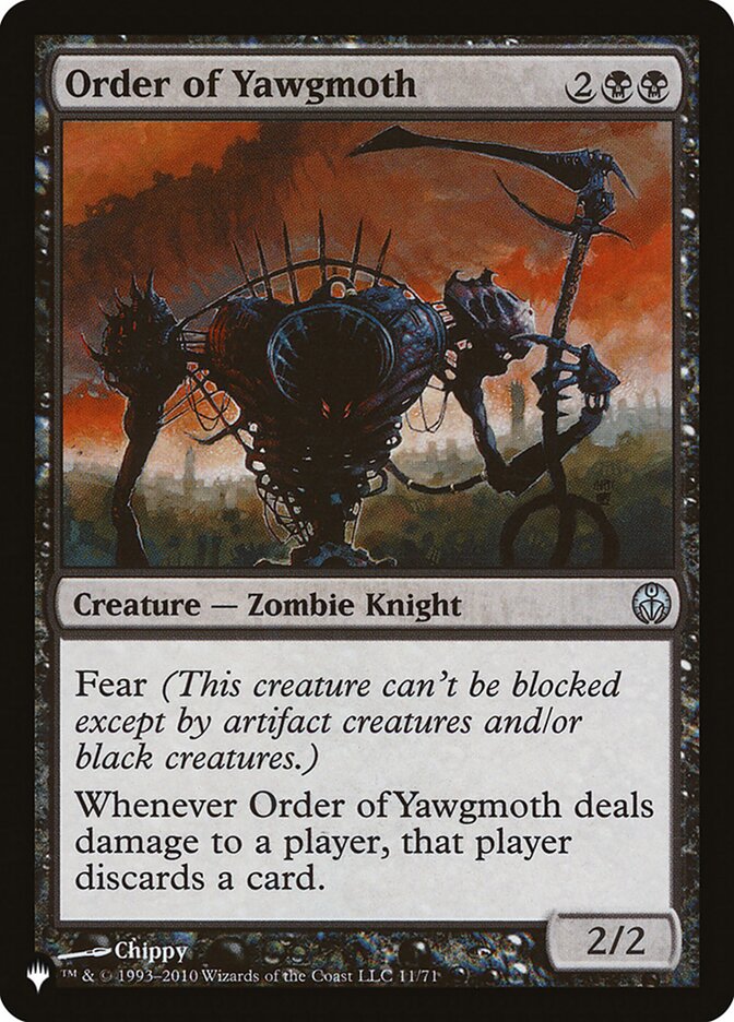 Order of Yawgmoth [The List] (LDDE 11)