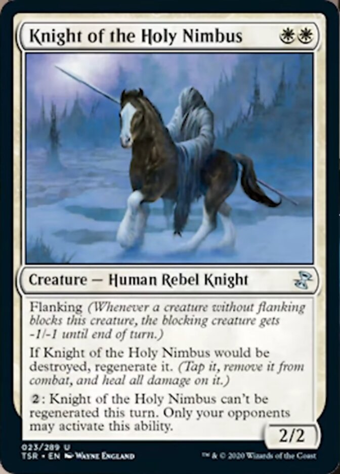 Knight of the Holy Nimbus [Time Spiral Remastered] (TSR 23)