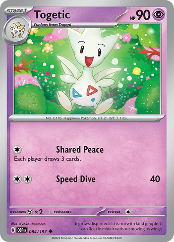 Togetic (044/108) [Scarlet & Violet: Obsidian Flames]