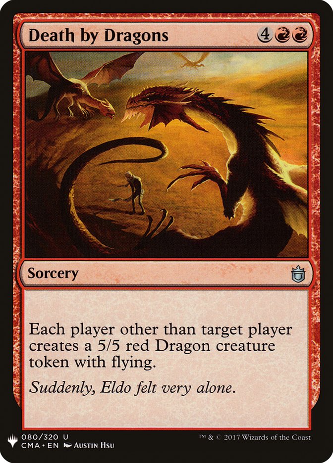 Death by Dragons [Mystery Booster] (MB1 899)
