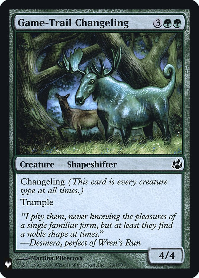 Game-Trail Changeling [Mystery Booster] (FMB1 67)