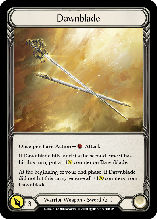 Dawnblade [LGS004-P] 1st Edition Cold Foil