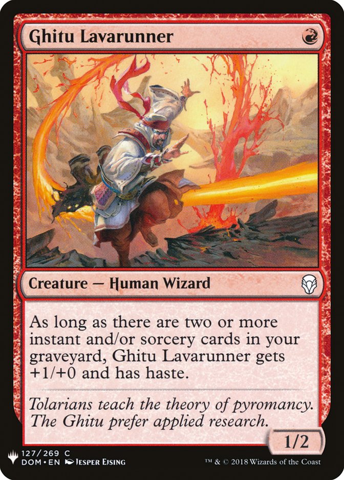 Ghitu Lavarunner [Mystery Booster] (MB1 947)