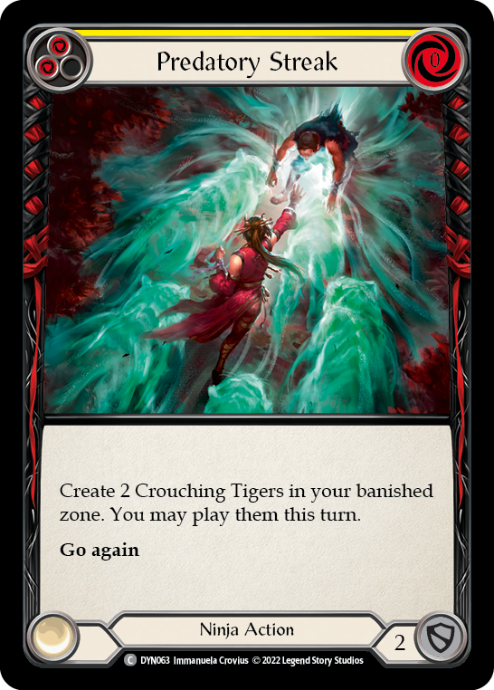 Predatory Streak [DYN063] (Dynasty)