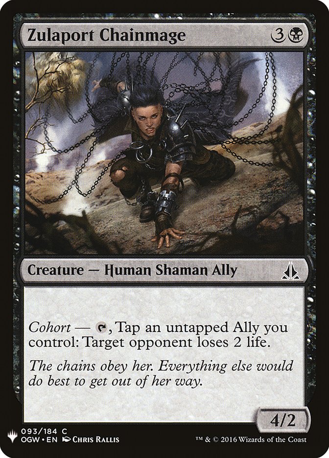 Zulaport Chainmage [Mystery Booster] (MB1 830)