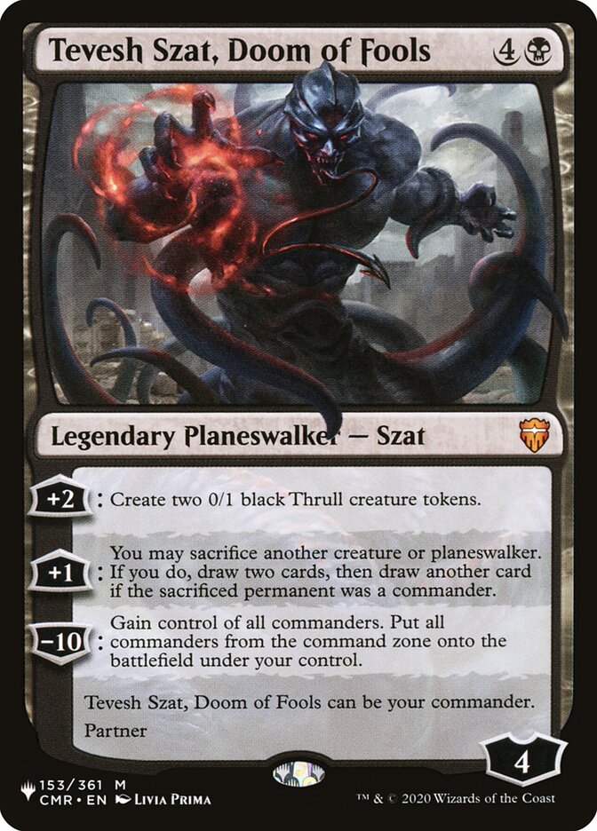 Tevesh Szat, Doom of Fools [The List] (LCMR 153)