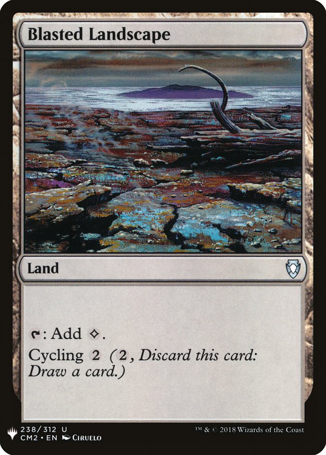 Blasted Landscape [Mystery Booster] (MB1 1657)