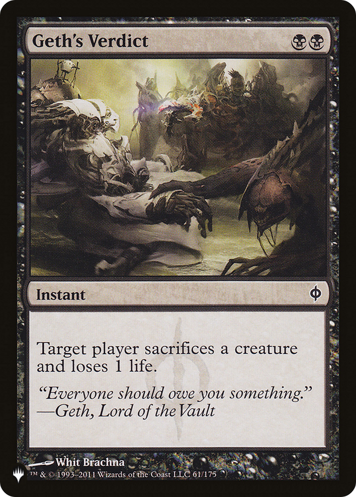 Geth's Verdict [The List] (LNPH 61)