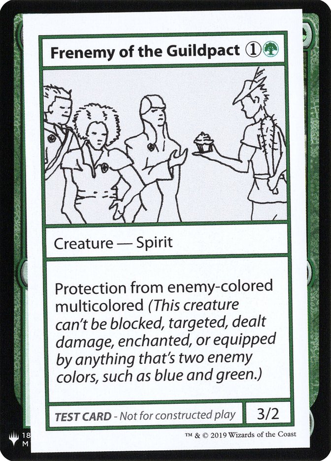 Frenemy of the Guildpact [Mystery Booster Playtest Cards] (CMB1 74)