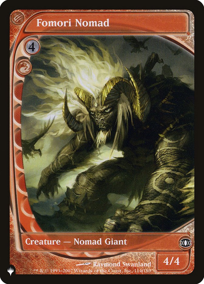 Fomori Nomad [The List] (LFUT 114)