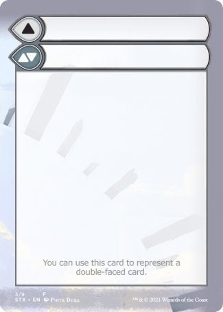 Helper Card (3/9) [Strixhaven: School of Mages Tokens] (TSTX C03)