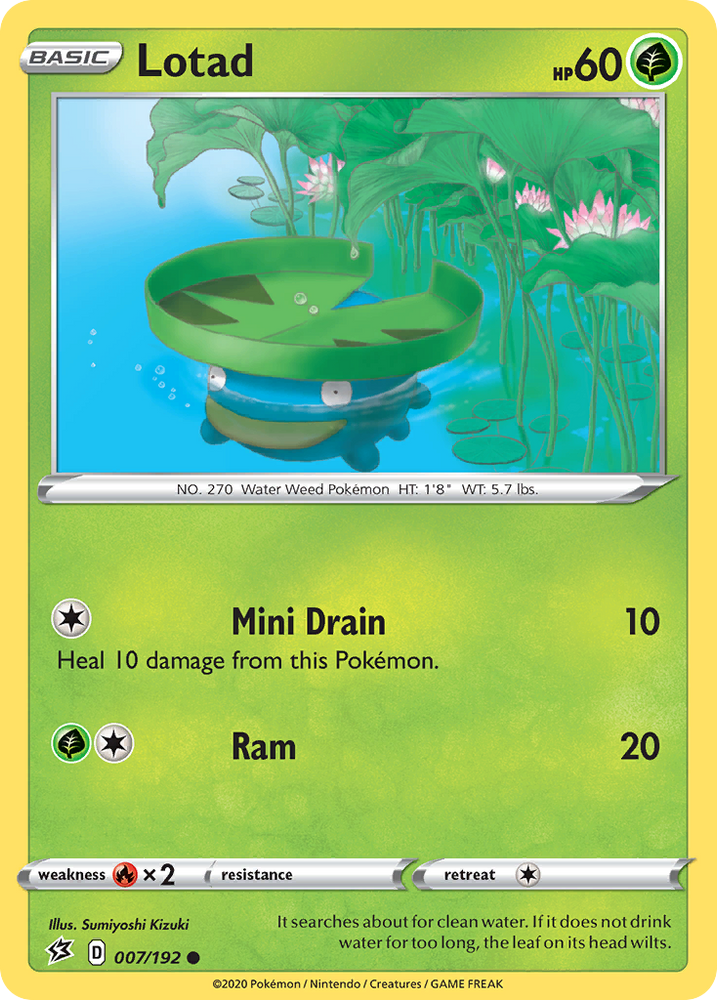 Lotad (7/192) [Sword & Shield: Rebel Clash]