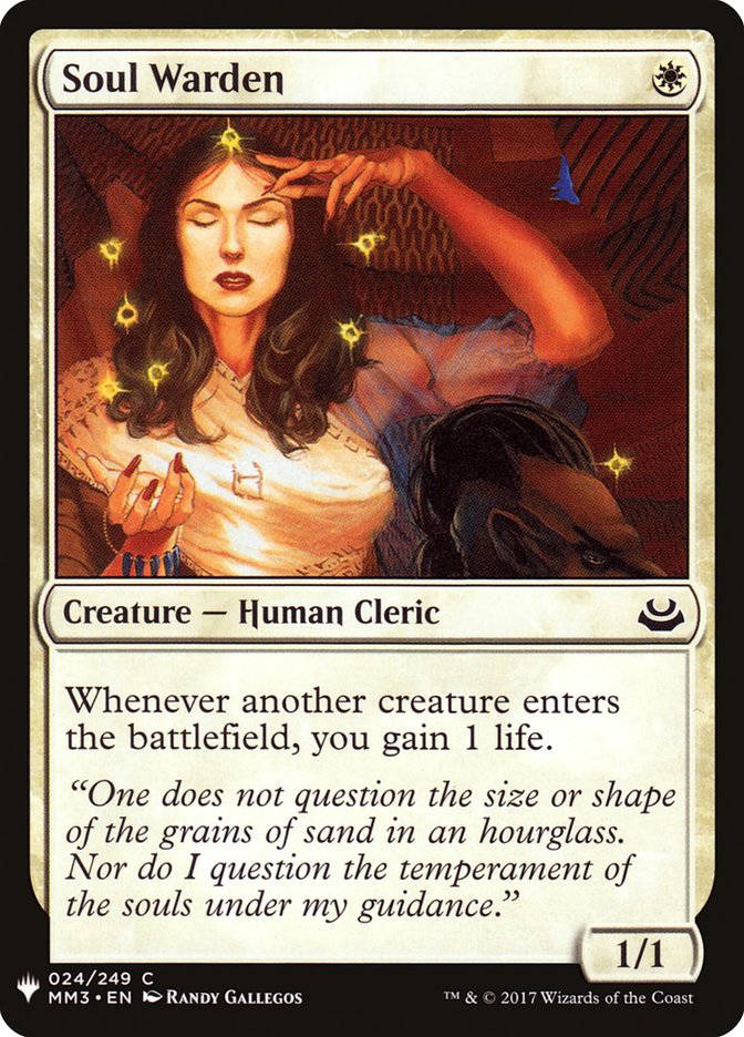 Soul Warden [Mystery Booster] (MB1 241)