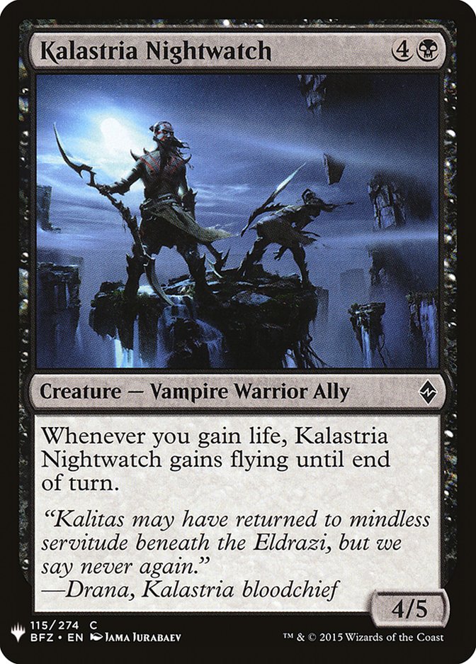 Kalastria Nightwatch [Mystery Booster] (MB1 696)