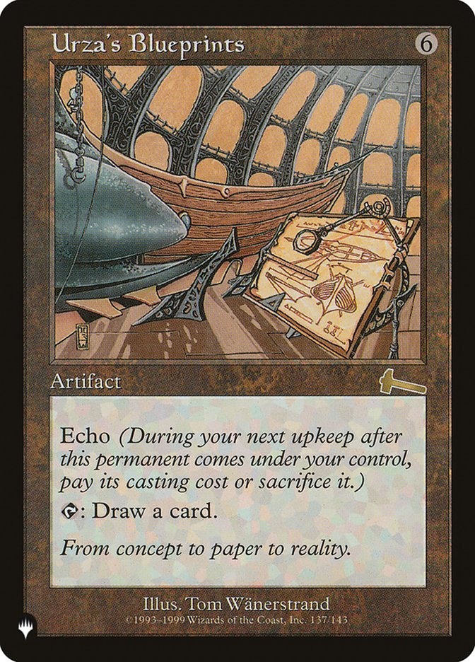 Urza's Blueprints [The List] (LULG 137)