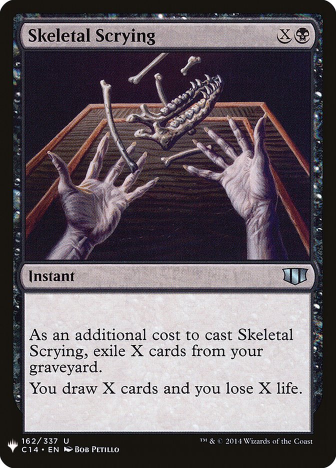 Skeletal Scrying [Mystery Booster] (MB1 774)