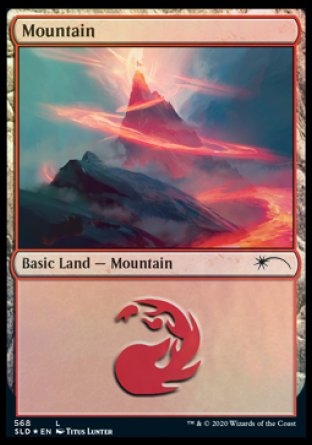 Mountain (Spellcasting) (568) [Secret Lair Drop Promos] (PSLD 568)