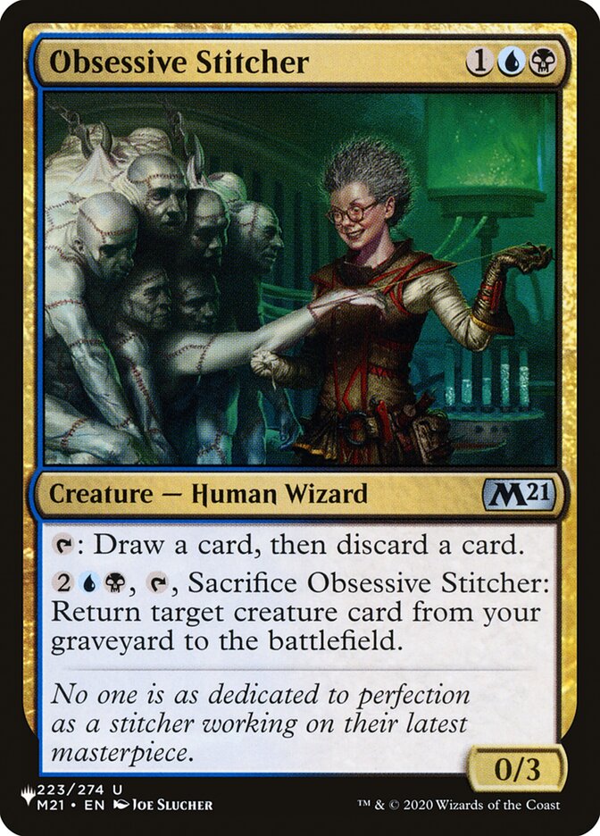 Obsessive Stitcher [The List] (LM21 223)