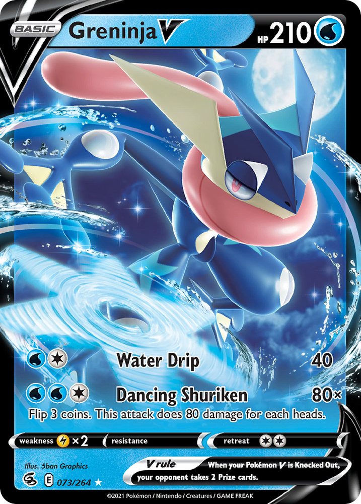 Greninja V (Intro Deck) [Sword & Shield: Fusion Strike]