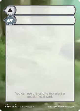 Helper Card (7/9) [Kaldheim Tokens] (TKHM 7)