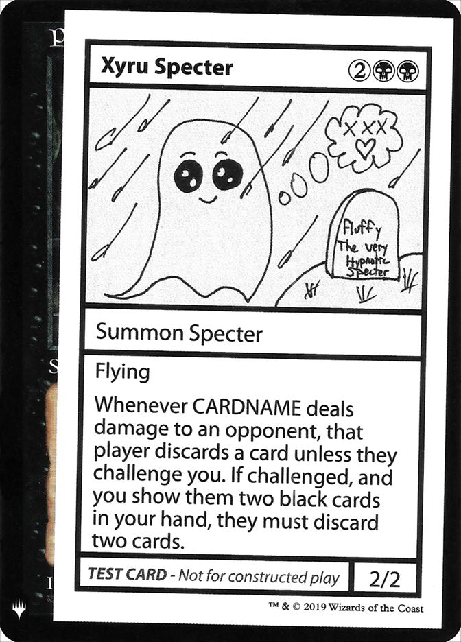Xyru Specter [Mystery Booster Playtest Cards] (CMB1 51)