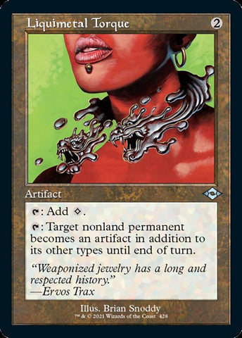 Liquimetal Torque (Retro) [Modern Horizons 2] (MH2 428)