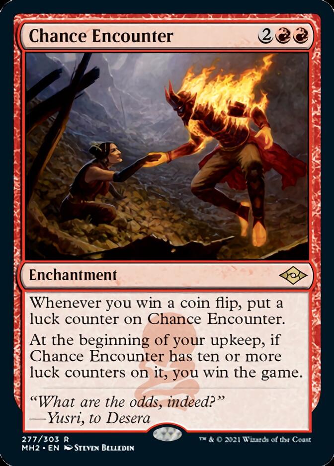 Chance Encounter (Etched Foil) [Modern Horizons 2] (MH2 277)