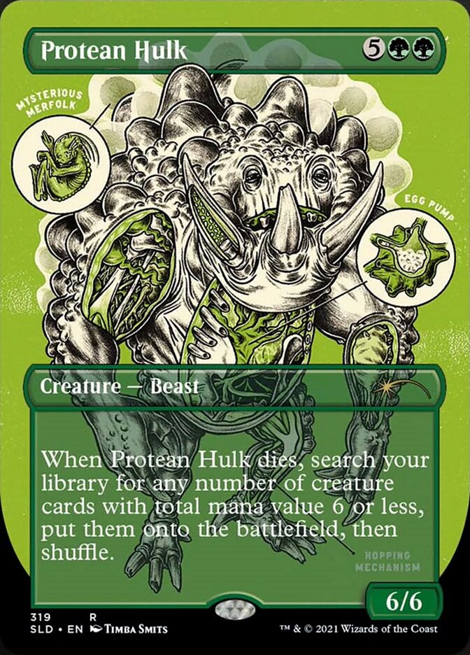 Protean Hulk (Borderless) [Secret Lair Drop Series] (SLD 319)