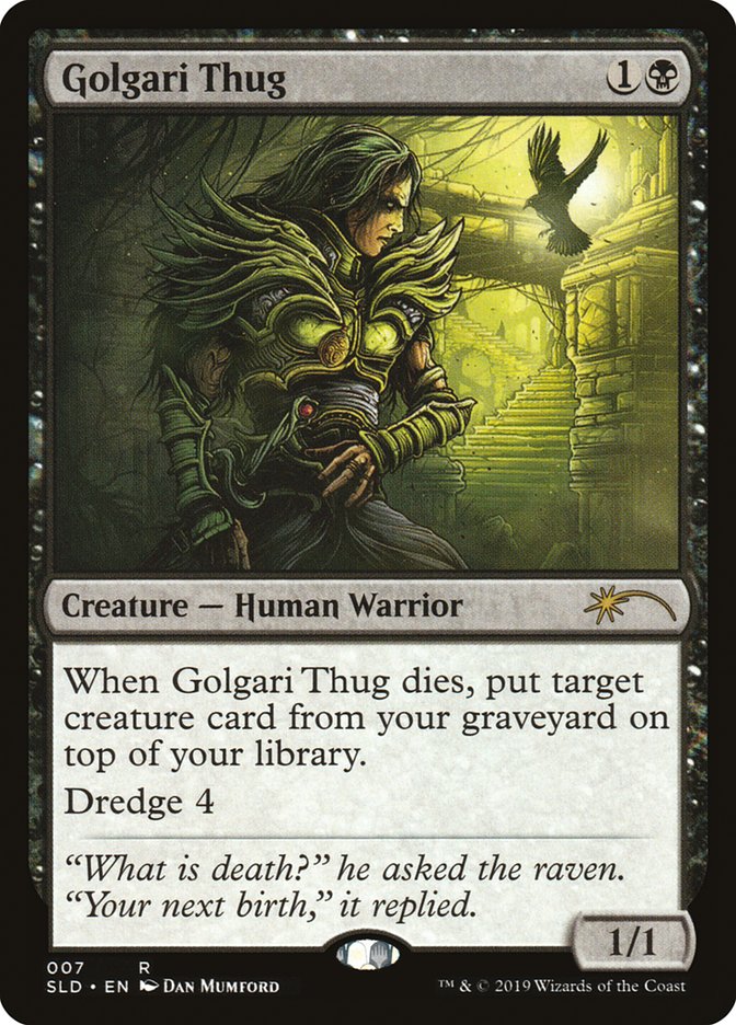 Golgari Thug [Secret Lair Drop Series] (SLD 7)