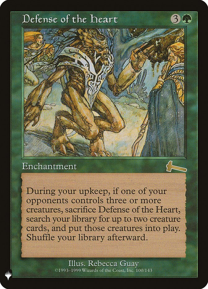 Defense of the Heart [Mystery Booster] (MB1 1180)