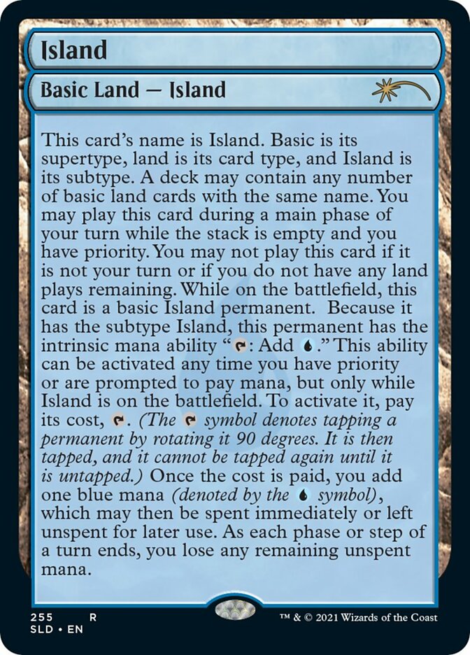 Island (255) [Secret Lair Drop Series] (SLD 255)