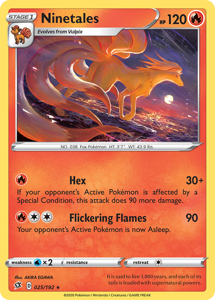 Ninetales (25/192) [Sword & Shield: Rebel Clash]