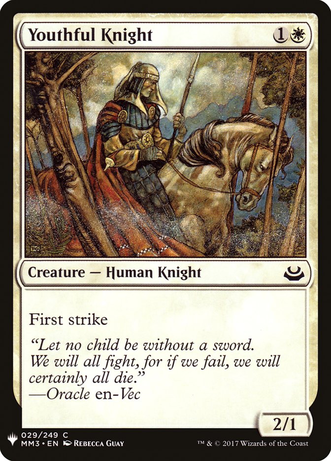 Youthful Knight [Mystery Booster] (MB1 279)