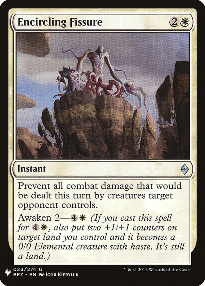 Encircling Fissure [Mystery Booster] (MB1 92)