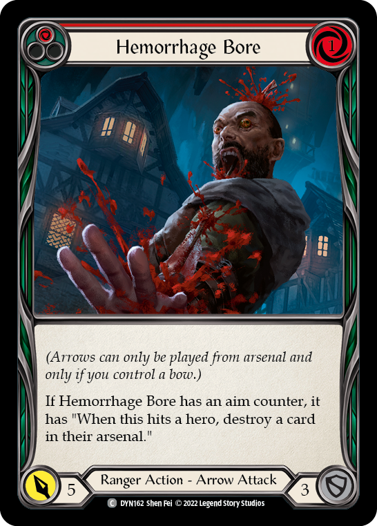 Hemorrhage Bore [DYN162] (Dynasty)  Rainbow Foil
